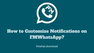 How to Customize Notifications on FMWhatsApp? 