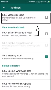 FM Whatsapp Extended Media Sharing